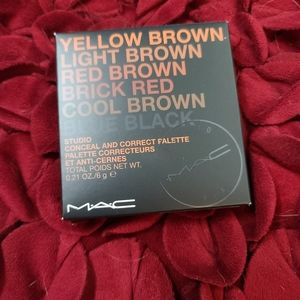 Authentic MAC concealer palettr- extra deep